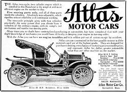 1908 Atlas Cars