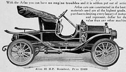 1908 Atlas Cars
