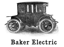 1906 Baker Electric Cars
