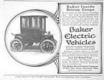 1908 Baker Electric Cars
