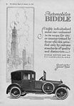 Biddle Motor Car Company Classic Ads