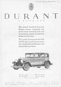 1929 Durant Cars