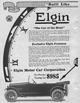 1917 Elgin Motor Car Company Classic Car Ads