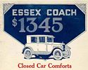 1922 Essex Cars
