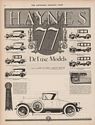 1923 Haynes Cars