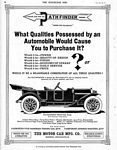 The Motor Car Mfg. Company Pathfinder Classic Car Ads
