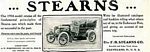 Stearns Motor  Co - Star Classic Car Ads