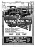 1919 Bethlehem Truck Classic Ad