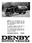 1919 Denby Truck Classic Ads