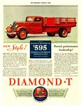 1933 Diamond T Truck Classic Ad