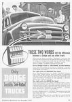 1952 Dodge Truck Classic Ad
