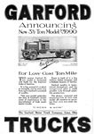 1919 Garford Motor Trucks Classic Ads