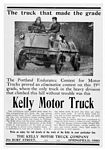 1911 Kelly Springfield Truck Company Classic Ads