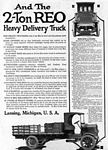 1915 REO Motor Car Company Truck Classic Ads