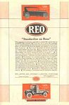 1921 REO Motor Car Company Truck Classic Ads