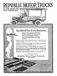 1915 Republic Motor Truck Company - Trucks Classic Ads