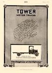 1919 Tower Motor Truck Company Classic Ads