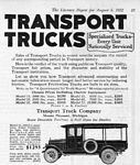 1920 Transport Motor Truck Company