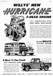 1950 Willys Overland Willys-Knight Jeep Truck Company Classic Ads