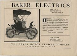 1903 Baker Electric Cars