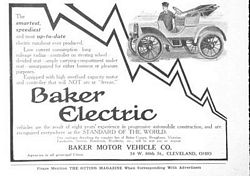 1908 Baker Electric Cars