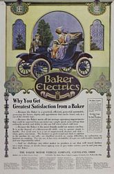 1913 Baker Electric Cars