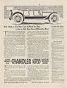 Chandler Motor Car Company Classic Ads