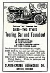 Cutting Automobile Company Classic Car Ads