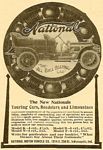 National Motor Automobiles Cars