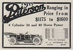 Paterson Automobile Company Classic Ads