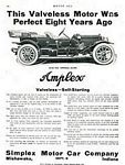 Simplex Motor Car Company - Classic Car Ads