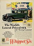 Willys Overland Whippet Classic Car Ads