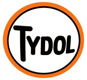 Tydol Gas Gasoline Vinyl Decal Gas Pump Signs