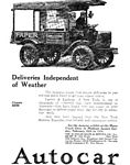 1917 Autocar Truck Classic Ad