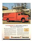 1950 Diamond T Truck Classic Ad