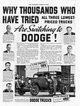 1935 Dodge Truck Classic Ad