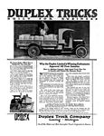 1920 Duplex Trucks Classic Ads