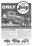 1959 Willys Overland Willys-Knight Jeep Truck Company Classic Ads
