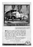 1920 Mack trucks ads