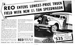 1935 REO Motor Car Company Truck Classic Ads