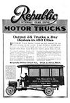 1916 Republic Motor Truck Company - Trucks Classic Ads