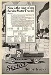 1917 Service Motor Trucks Classic Ads