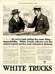1925 The White Company - White Trucks Classic Ads