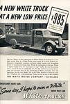 1937 The White Company - White Trucks Classic Ads