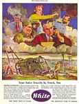 1945 The White Company - White Trucks Classic Ads