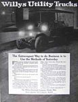 1914 Willys Overland Willys-Knight Jeep Truck Company Classic Ads