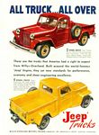 1947 Willys Overland Willys-Knight Jeep Truck Company Classic Ads